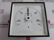 Hasler 118-0-118 N Analog Panel Meter