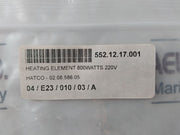 Hatco 02.08.586.05 220V