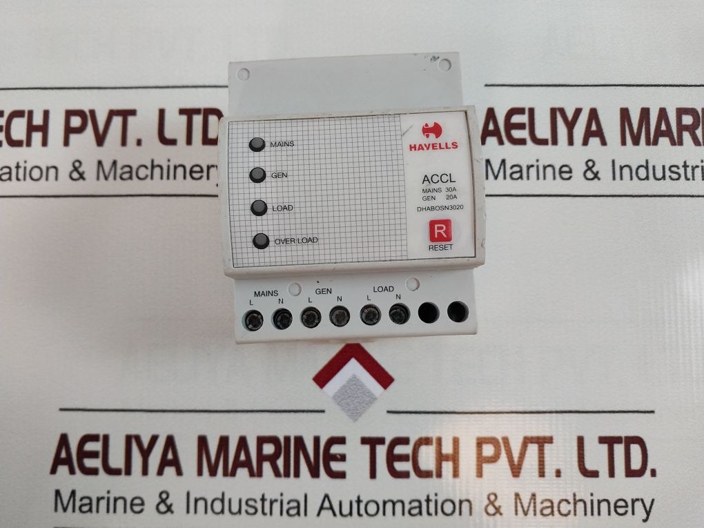 Havells Accl Dhabosn3020 Automatic Changeover Switch