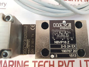 Hawe Hydraulik Nbvp 16 Z/2-g 24 Ex Directional Valve 190767 20 With Cable