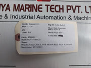 Hawkeov 501/453Univ Cable Gland Brass