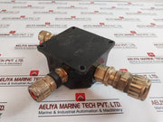 Hawke International Pl612 Conduit Junction Box With Three Glands 17A 550V