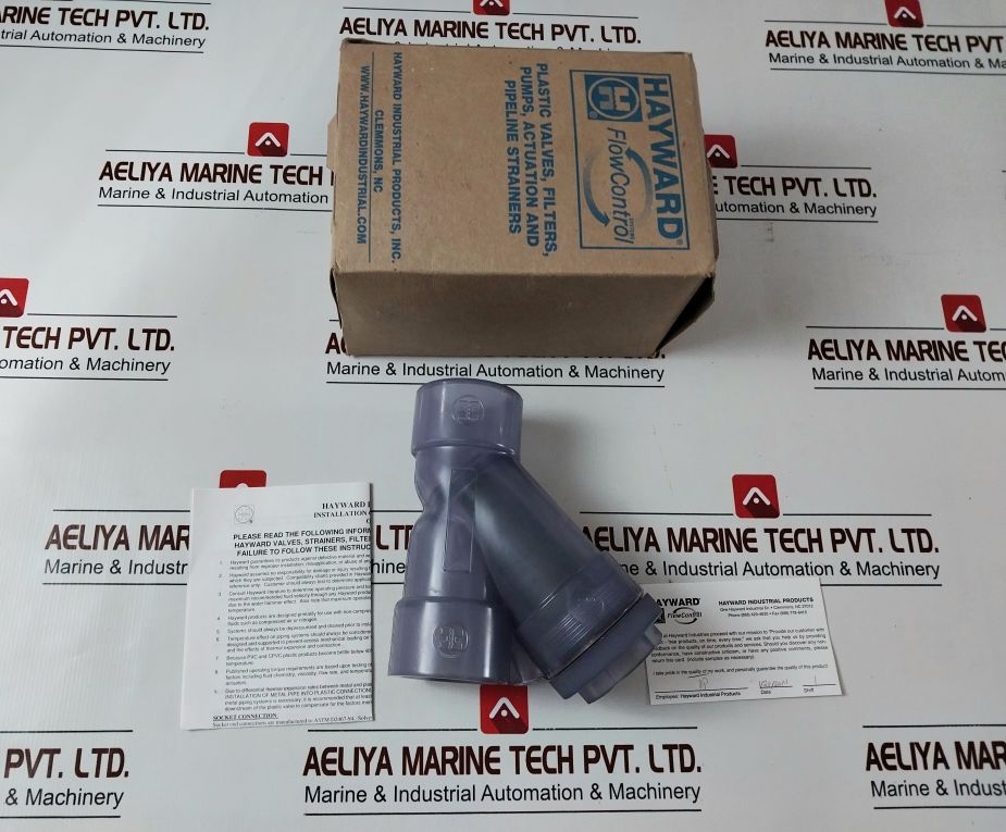 Hayward Lb406 Y Strainer 1-1/2 In Clear Pvc 33-0072