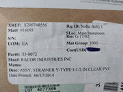 Hayward Lb406 Y Strainer 1-1/2 In Clear Pvc 33-0072