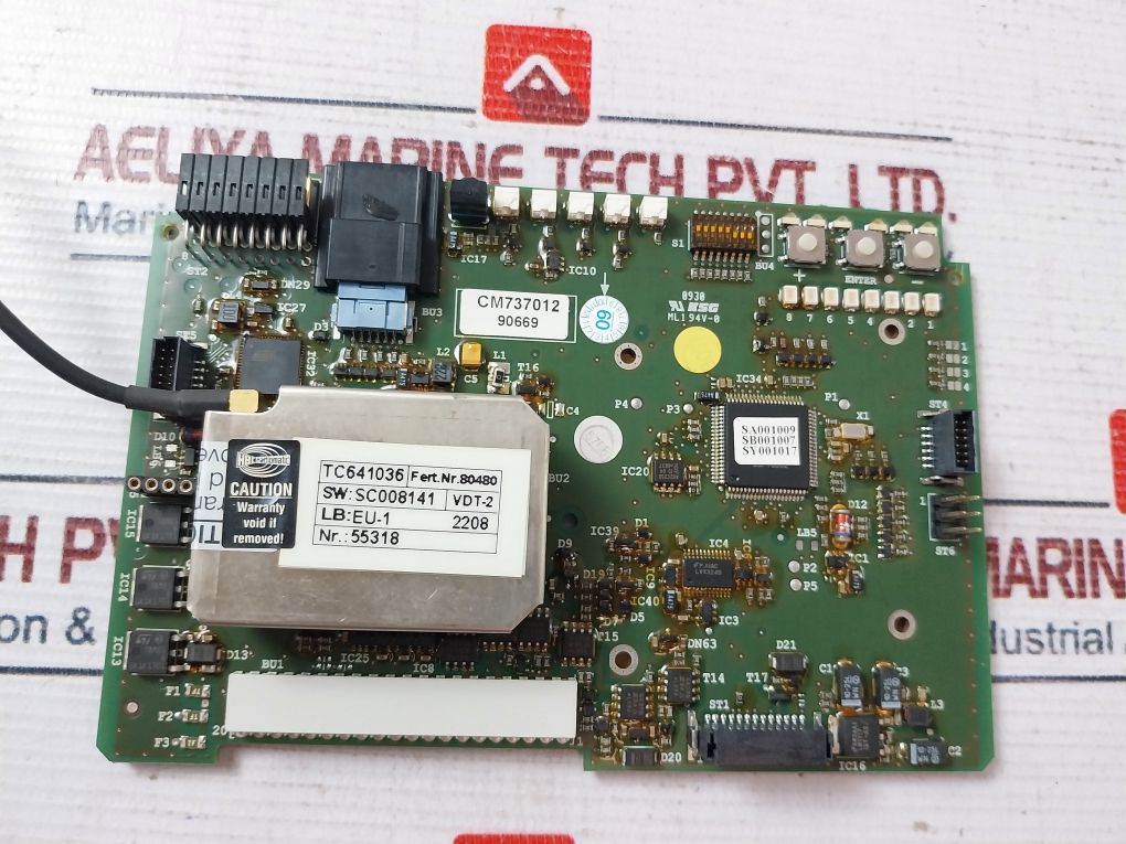 Hbc Radiomatic Cm737012 Printed Circuit Board 94-0