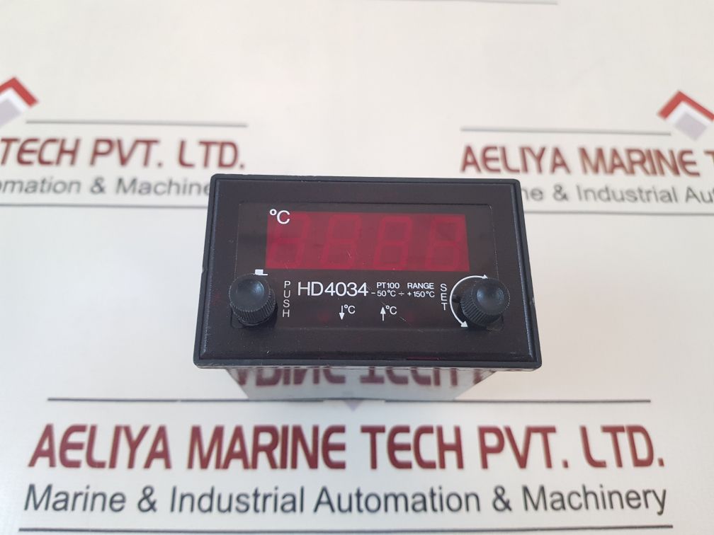 Deltaohm Hd4034 Digital Led On/Off Temperature Regulator