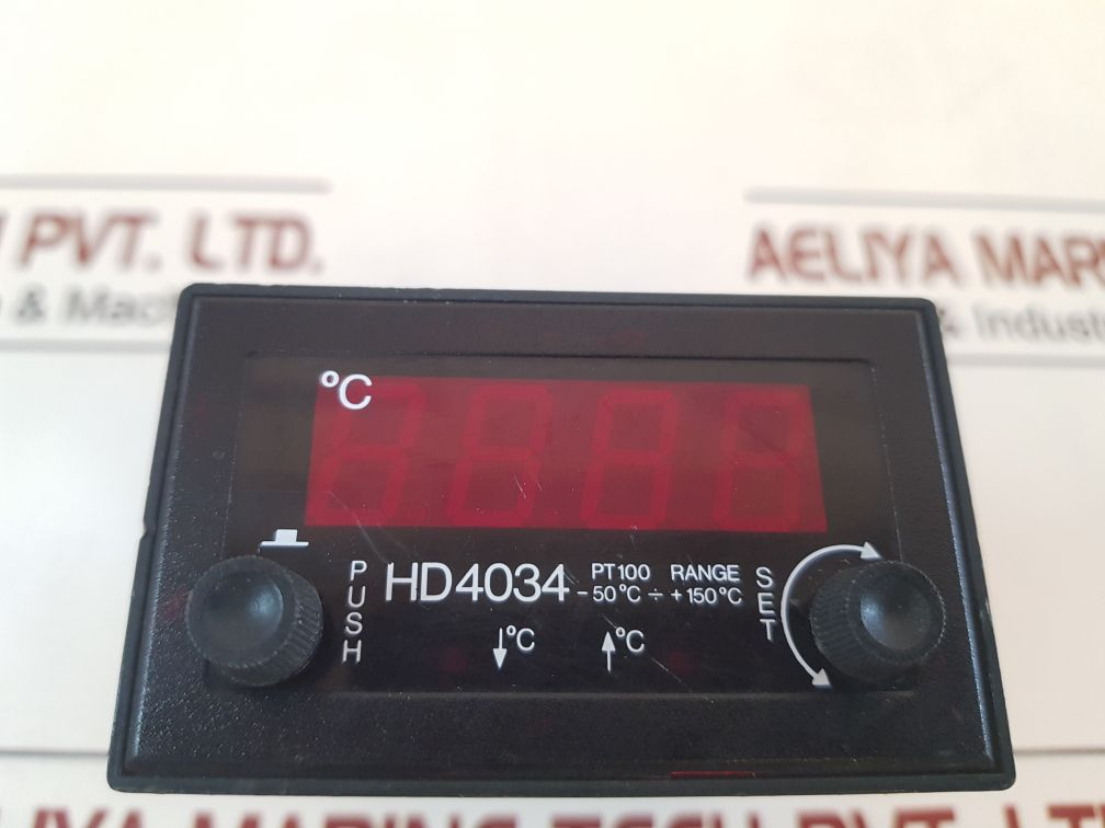 Deltaohm Hd4034 Digital Led On/Off Temperature Regulator