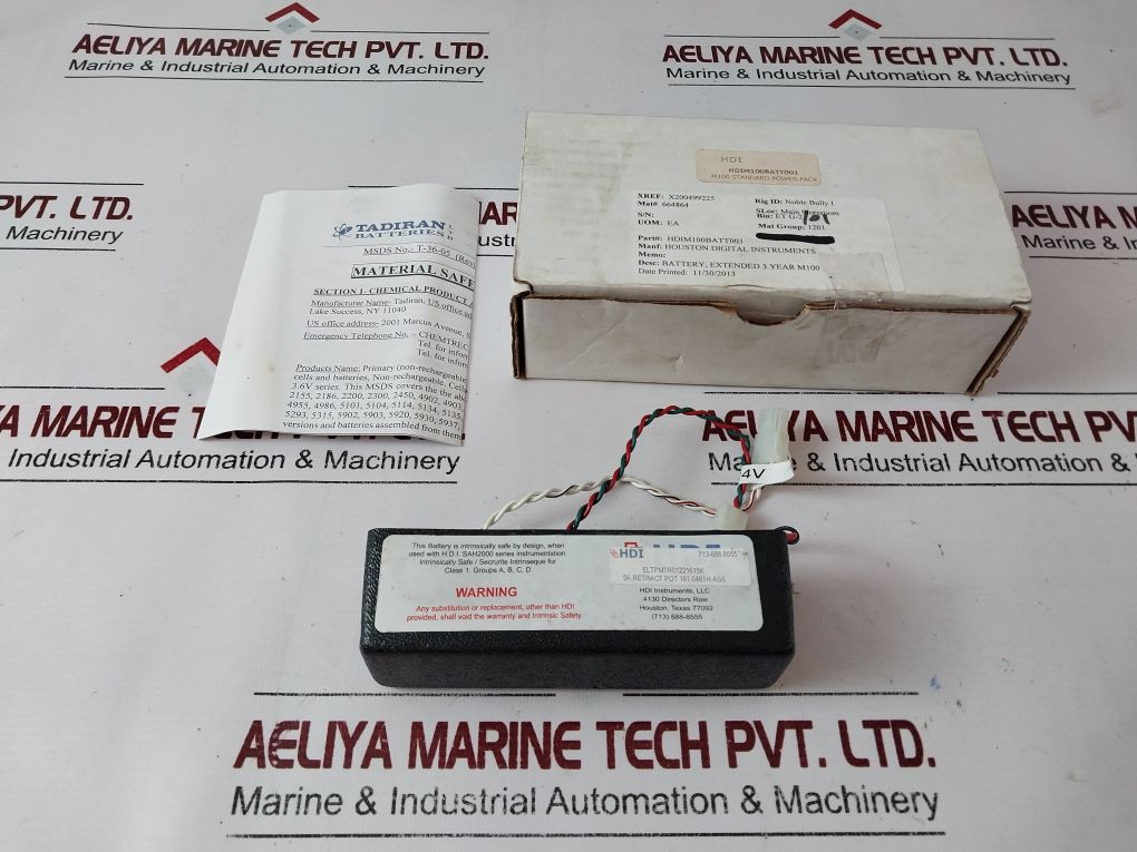 Hdi Hdim100Batt001 Battery Used