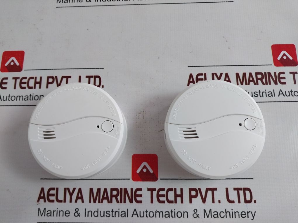 Lot Of 8X Heiman Hm-622Ps Battery Powered Photoelectric Smoke Alarm Detector