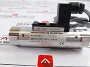 Heinrich Kubler Rvo/U-2/28 Water Flow Switch With Cable S.S Max Temp 120Â°C