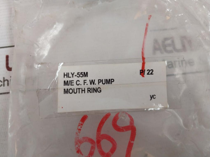 Heishin Pump Hly-55M Mouth Ring