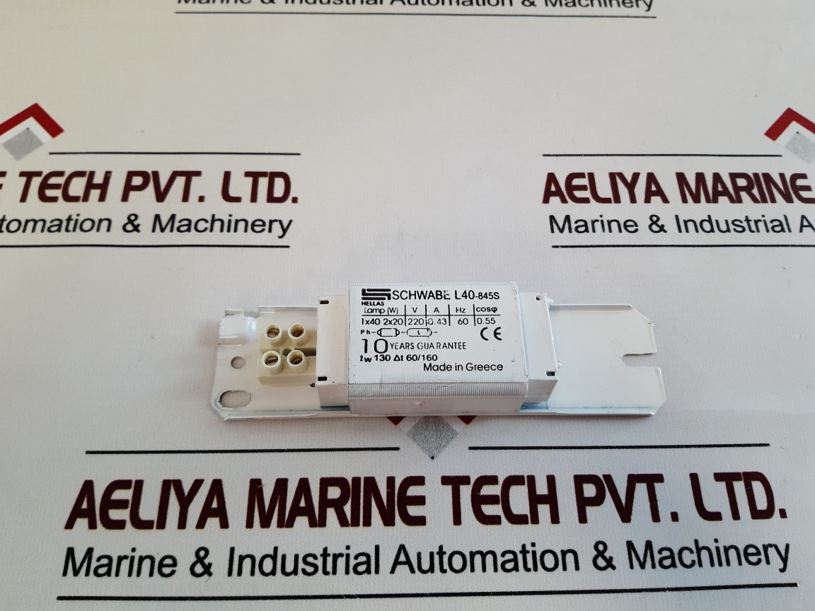 Hellas Schwabe L40-845S Electronic Ballast