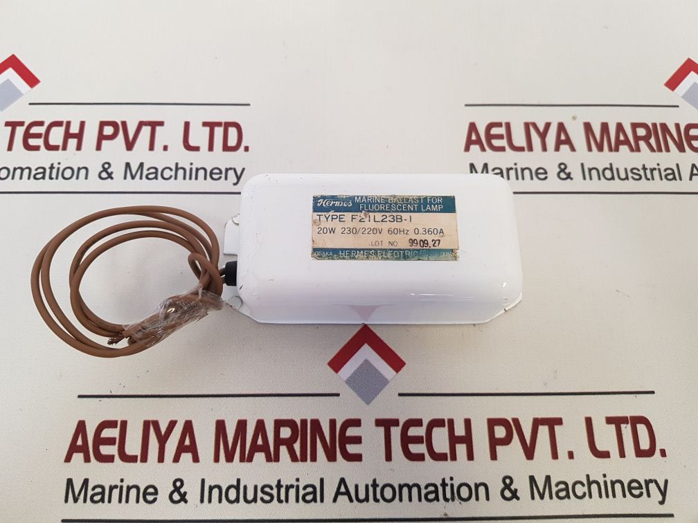 Hermes F2Il23B-i Marine Ballast For Fluorescent Lamp