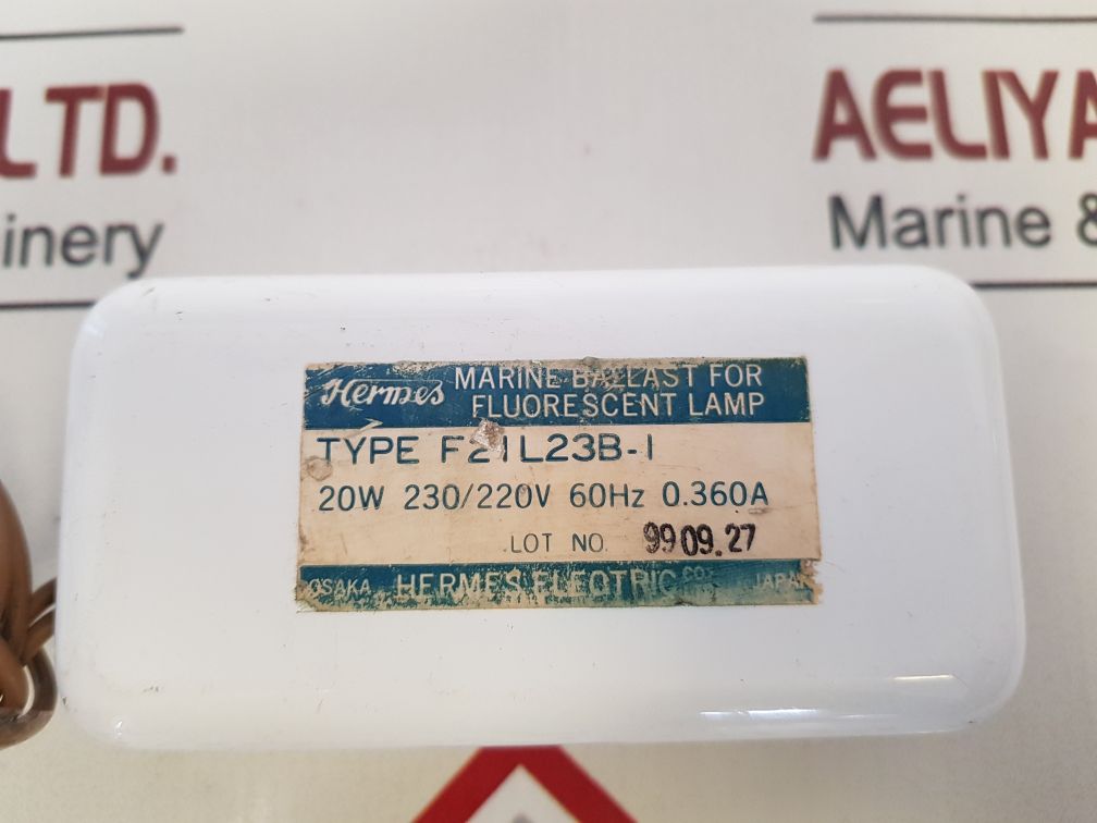 Hermes F2Il23B-i Marine Ballast For Fluorescent Lamp