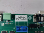 Hernis Scan Systems Hss05 Multicom Printed Circuit Board X200702036