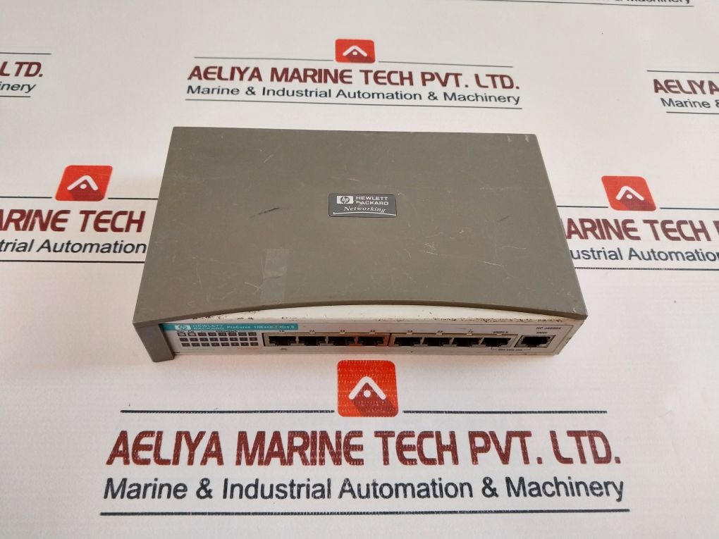 Hewlett Packard J4090-80011 10 Base-t 8-port Ethernet Hub