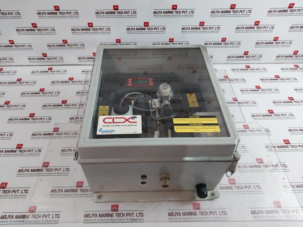 Hf Scientific Clx-xt W/Remote Standby Chlorine & Tro Monitor 28030Rst
