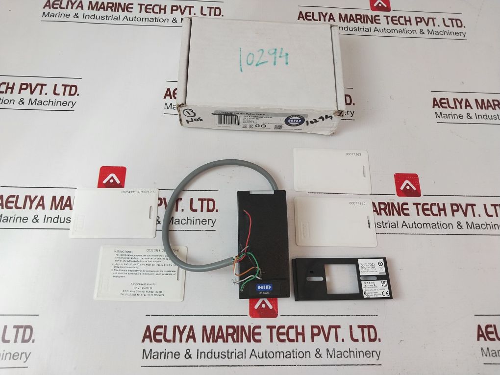 Hid 900Ntnnek00000 Iclass Se R10 Mini Mullion Reader Set