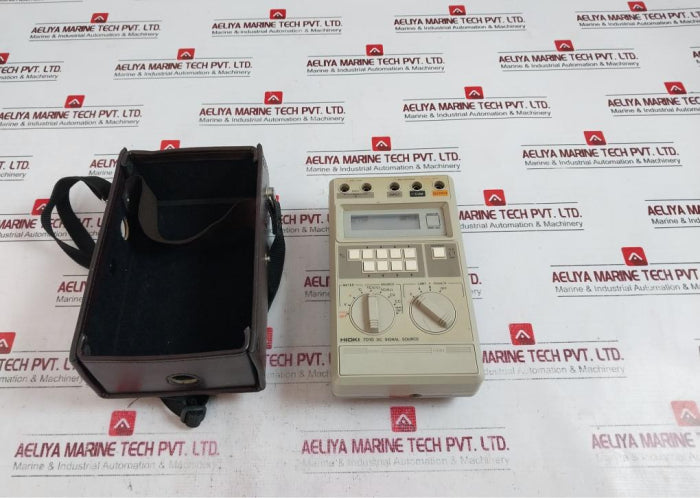 Hioki 7010 Dc Signal Source Generator Operation 0232469 Max.25Ma 15V/100Ma