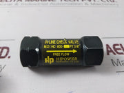 Hipower Hc 600 In-line Check Valve 3/8 Inch