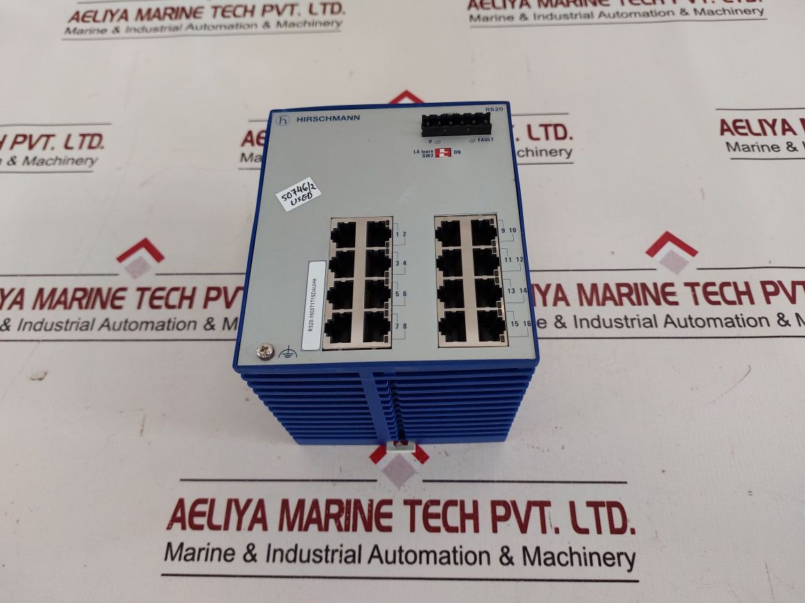 Hirschmann Rs20-1600T1T1Sdauhh Ethernet Rail Switch