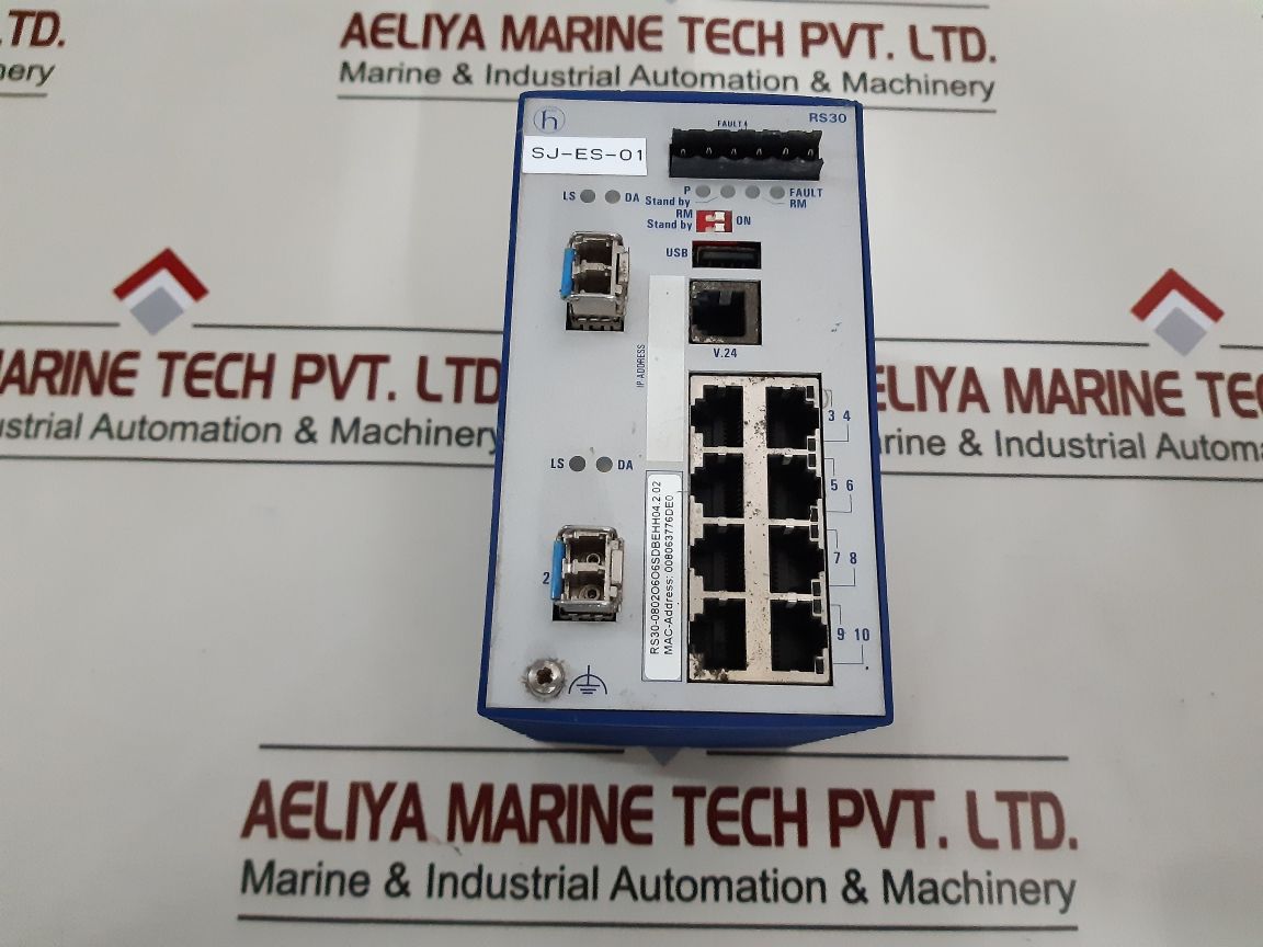 Hirschmann Rs30-0802O6O6Sdbehh04.2.02 Industrial Ethernet Switch
