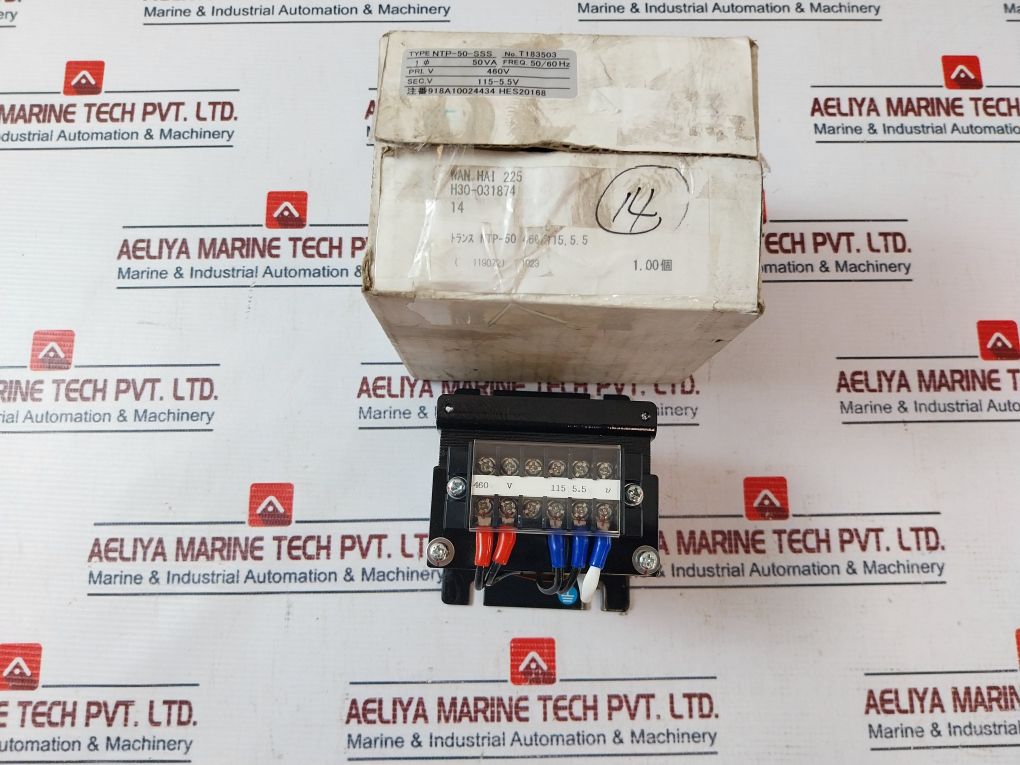 Hisano Electric Ntp-50-sss Transformer 460V 50/60Hz