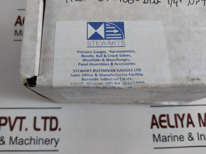 Hitec Products 316 S.S. Tube Pressure Gauge 0-8000 Psi 1121-gf-100-din 1/4” Npt