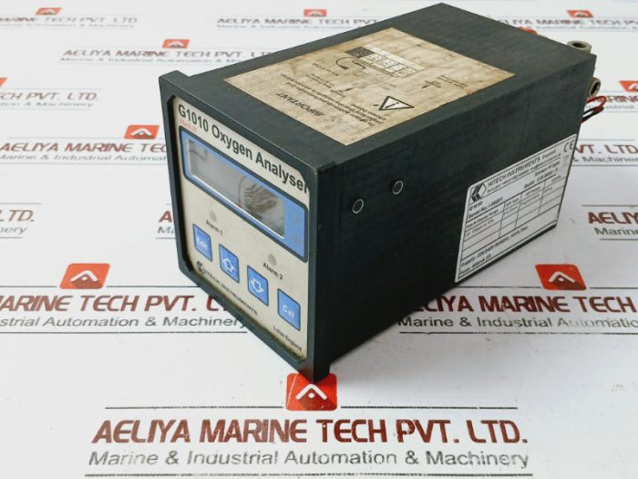 Hitech Instruments G1010 Oxygen Analyser 220/240V 50/60Hz 10 Va Max 12 ...