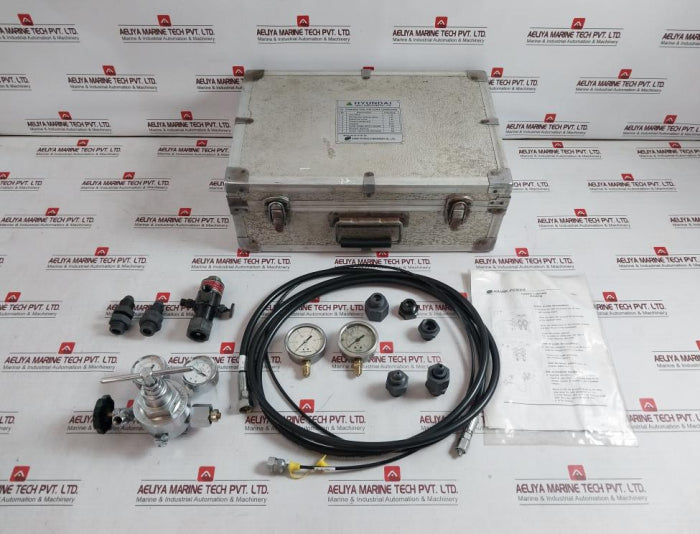 Hmp Hanmi Hydraulic Fr-ils-op N2 Charging Tool Set For Alpha Lubricator 3200 Bar