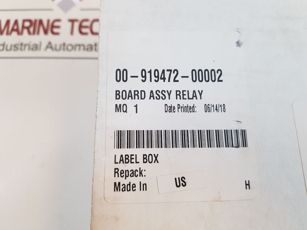 Hobart 00-919472-00002 Relay Control Board Assy