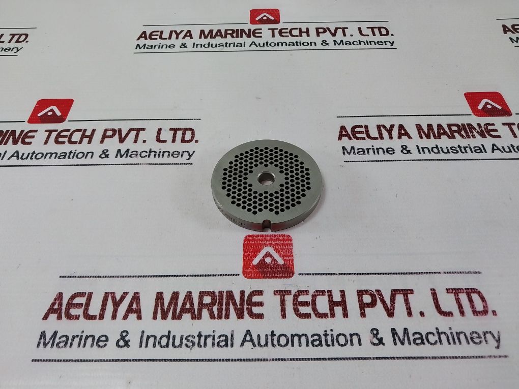 Hobart 12-1/8 Grinder Plate 016423-00002 C003G 1/8In.