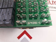 Hobart 374391-1 Dishwasher Control Timer Printed Circuit Board Relay Module