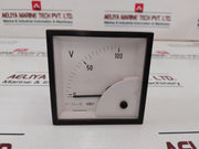 Hobut 313-665 Meter Panel Analog Voltmeter 72X72 Mm Din 61414