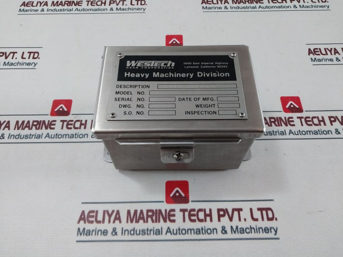 Hoffman A-6044Chnfss6 Stainless Steel Junction Box