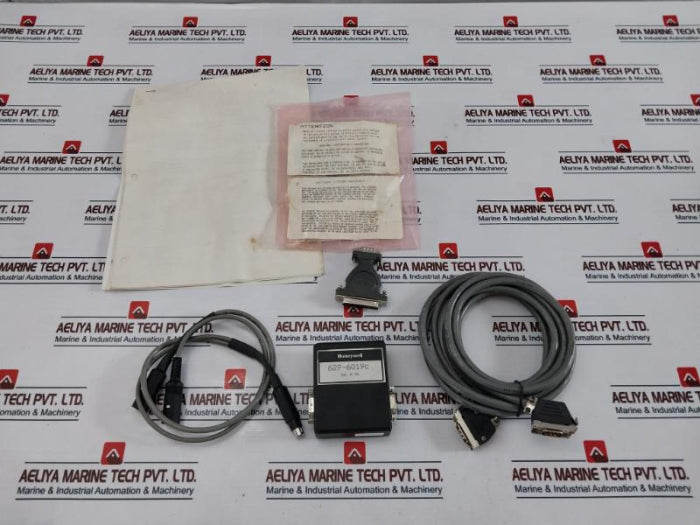 Honeywell 629-6019C Rs-232 To Rs-485 Converter W/ 628-3000 Programming Cable Set