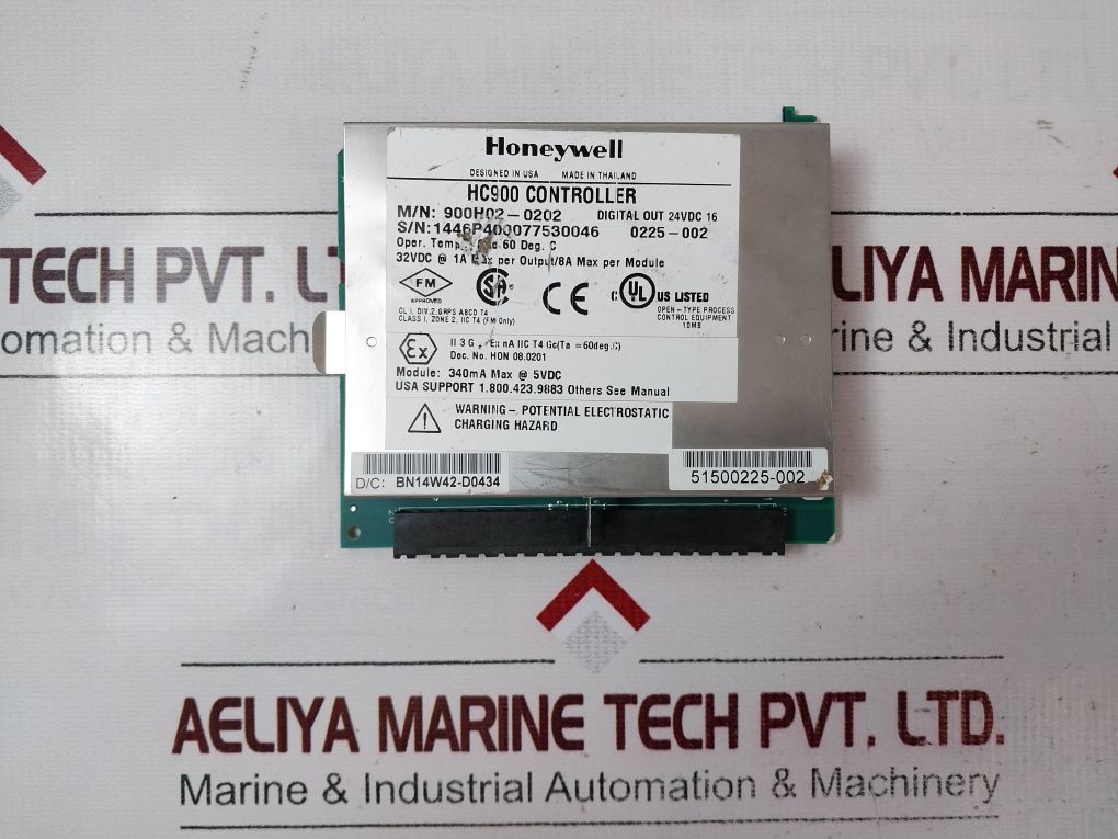 Honeywell 900H02-0202 16-channel Digital Out Module Hc900 Controller