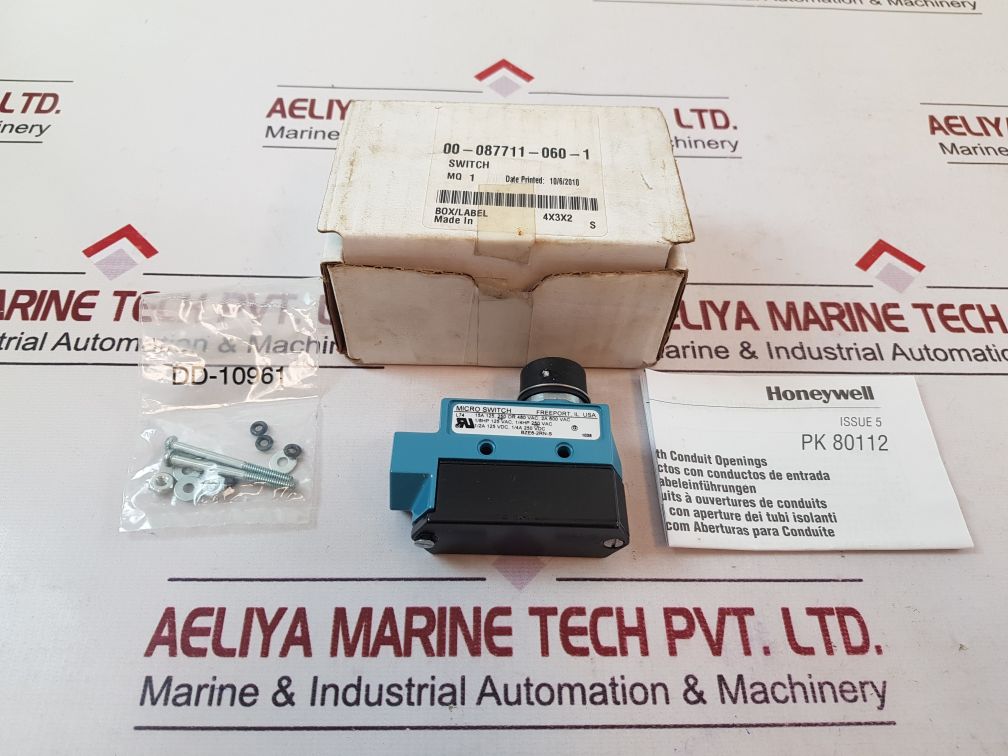 Honeywell Bze6-2Rn-s Micro Limit Switch