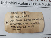 Honeywell C645A 1022 Pressure Switch