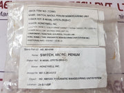 Honeywell Dte7S-2Rq9-c Industrial Limit/Micro Switch