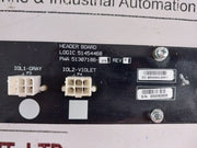 Honeywell Pwa 51307186-275 Rev.E Header Board Pwb 51307185-100 Rev.B