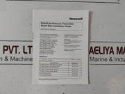 Honeywell Stf82F-41Hc4A-p00-a-ahb-11C-b-01A6-f1-0000 Pressure Transmitter