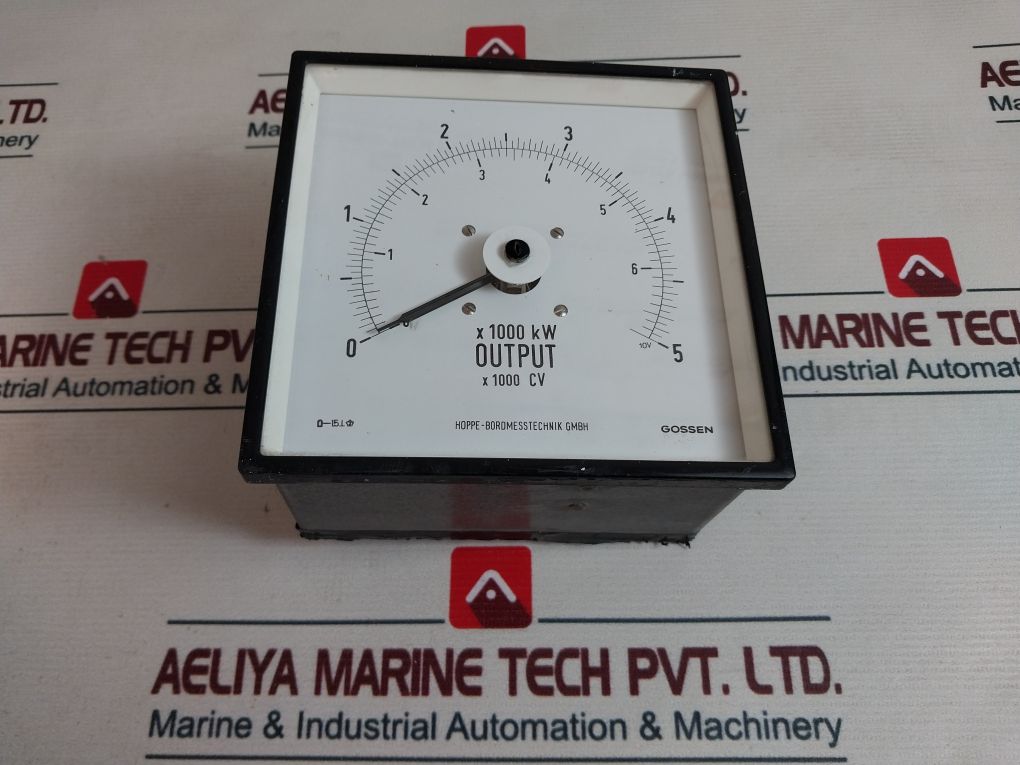 Hoppe-bordmesstechnik Meter 0-5 X 1000 Kw Output 