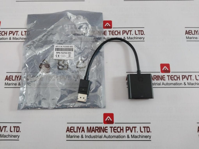 Hp 752660-001 Display Port To Dvi Sl Adapter Rev C 753744-001 Ks10058