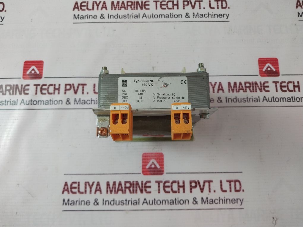 Htb 86-2070 160 Va Transformer 50-60 Hz