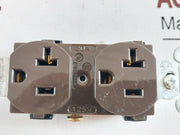 Lot of 10X hubbell 125v 20a receptacle outlet