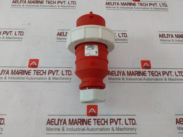 Hubbell C532P6W Pin And Sleeve Plug 32A-6H 200/346 240/415 Ip67