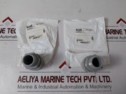 Lot Of 3X Hubbell Shc1035Cr Nylon Cord Connector