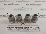 Lot Of 2X Hubbell Shc1043Cr Liquidtight Outlet Bushing