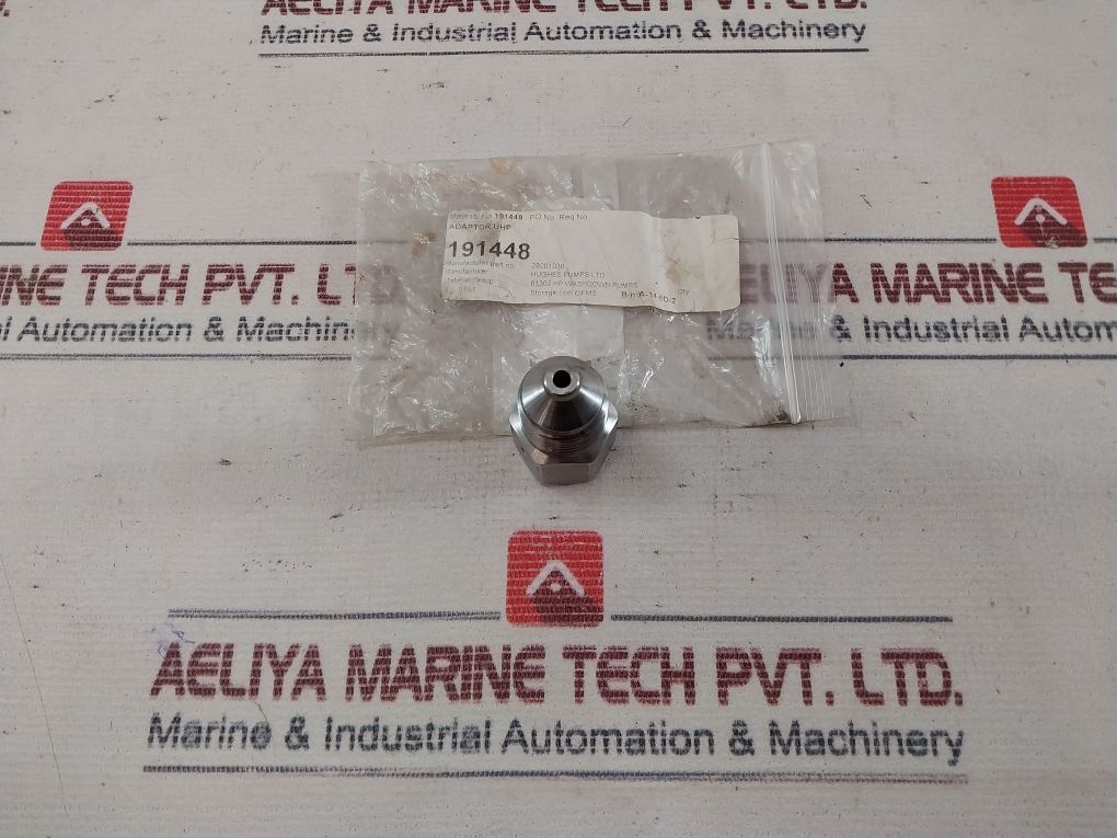 Hughes Pumps 191448 Uhp Adaptor 28201036